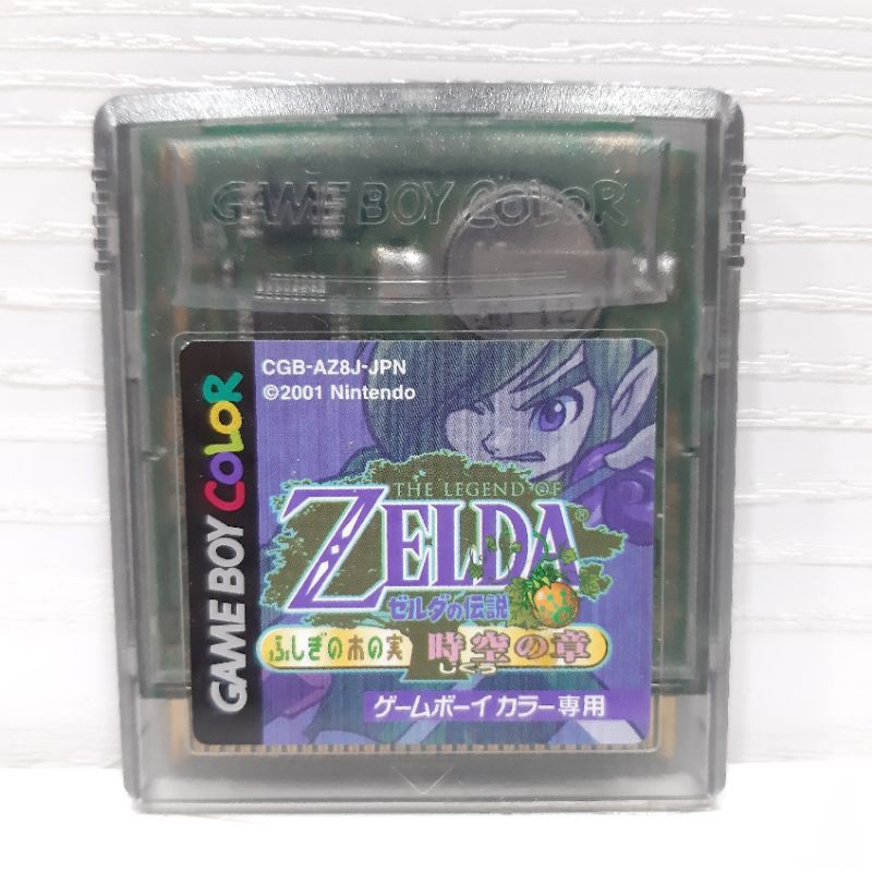ตลับแท้ [GBC] [0043] The Legend of Zelda Oracle of Ages (Japan) (CGB-AZ8J) Gameboy Game Boy Color เก