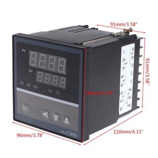 อุปกรณ์ REX-C 900 Thermostat-Relay
