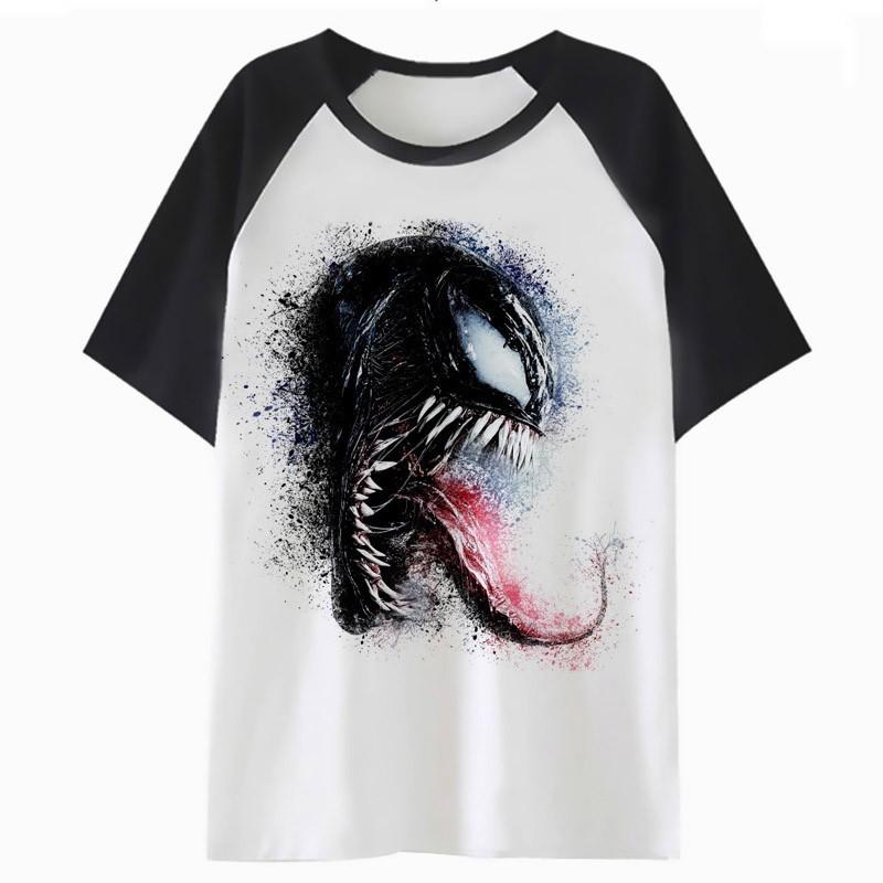 เสื้อยืด [พร้อมส่ง ของถึงไทยแล้ว]  Marvel Avengers Superhero Venom spiderman สวยชิค