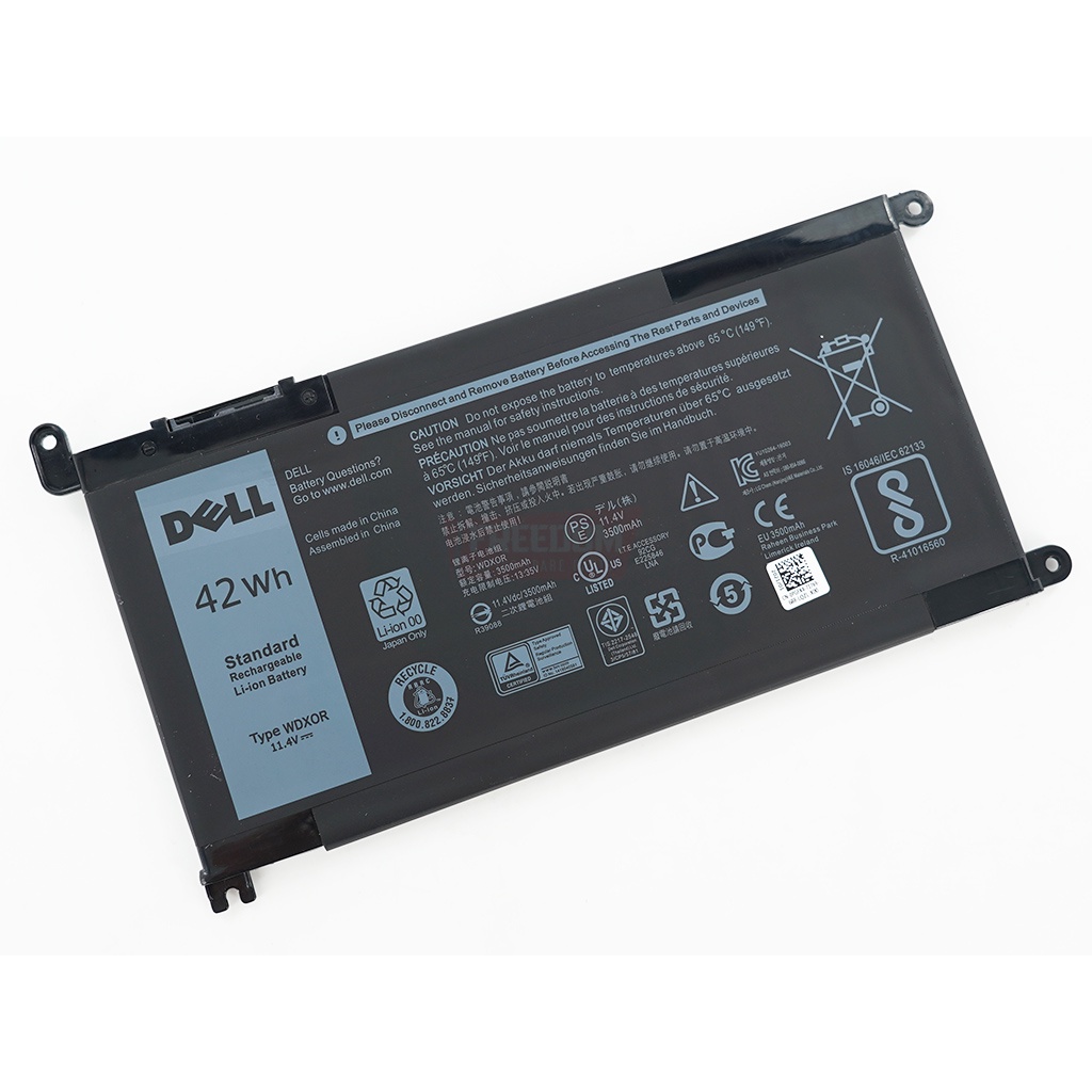 Dell แบตเตอรี่  WDX0R  Dell Inspiron 15 5567, 5568, 5767, 5378, 13 7368, 7460, 14-7472) WDX0R Dell battery
