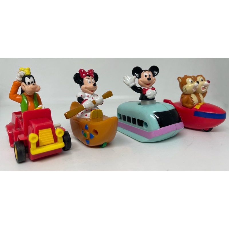 Mickey Mouse ,Minnie Mose ,Goofy and Chip & Dale Happy Meal McDonald’s ครบชุด