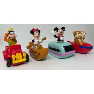 Mickey Mouse ,Minnie Mose ,Goofy and Chip &amp; Dale Happy Meal McDonald’s ครบชุด