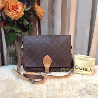 Louis Vuitton Monogram Cartouchiere Cross Body Bag GM