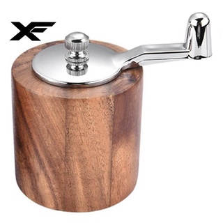 Salt and Pepper Mill, Hand Crank Wood Pepper Grinder Salt Shaker