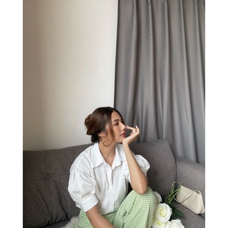 เสื้อเชิ้ตแขนสั้น เสื้อแขนตุ๊กตา