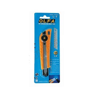 Cutter Scissors OLFA L-1/180 CUTTER CUTTER Stationary equipment Home use กรรไกร คัตเตอร์ คัตเตอร์ OLFA L-1/180 อุปกรณ์เค