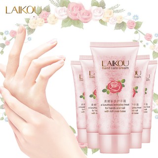 Laikou แฮนด์ครีม เอสเซ้นบํารุงผิวมือ ให้ความชุ่มชื้น ต่อต้านริ้วรอย 60 กรัม