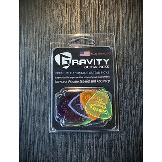 ปิ๊คกีตาร์แบบแพ็ค 8 ตัว ยี่ห้อ Gravity (Made in USA)