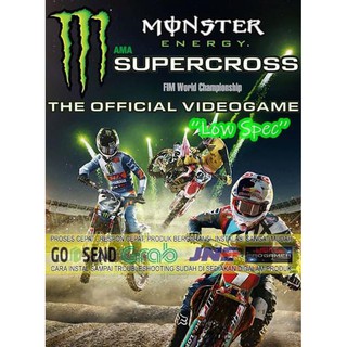 Monster ENERGY SUPERCROSS CD DVD เกมแล็ปท็อปสําหรับคอมพิวเตอร์