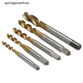 Spef M3 M4 M5 M6 M8 High Speed Steel HSS Screw Thread Metric Spiral Hand Plug Tap Kit  Free