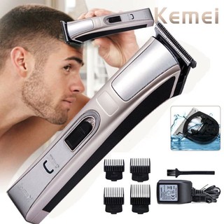 Kemei Km-5017 Electric Hair Clipper ปัตตาเลี่ยนตัดผมไร้สาย ตัดผมทั้งผู้ใหญ่ถึงเด็กเล็กใบมีดไททาเนี่ยม เสียงเงียบมาก