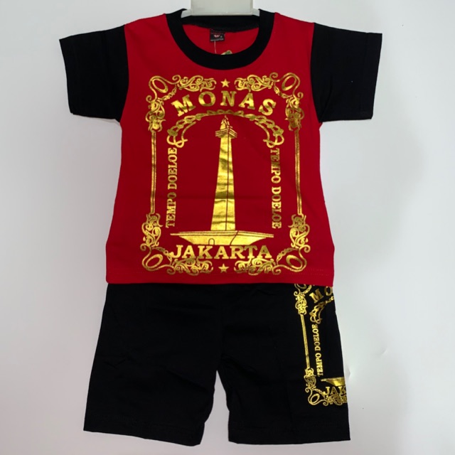 เสื้อยืด พิมพ์ลาย JAKARTA MONAS By MONAS A