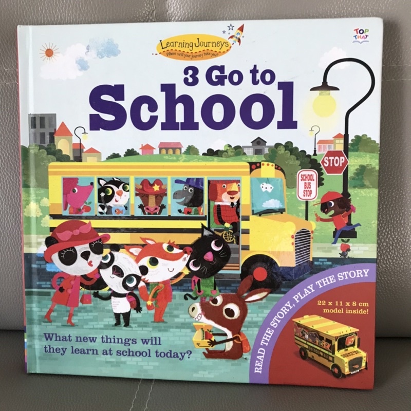 3 Go to School (board book )-bj4