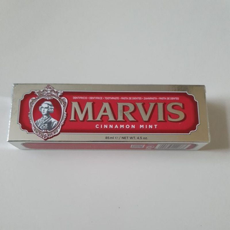 ยาสีฟัน Marvis Cinnamon Mint ของแท้ ซื้อมาจากร้าน official