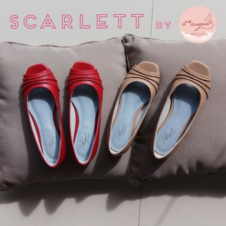 4thAugust รองเท้าหนังแกะ รุ่น SCARLETT ด้วยSupportคุณภาพสูง จะช่วยลดความเมื่อยล้า จากการยืน หรือเดินทั้งวัน