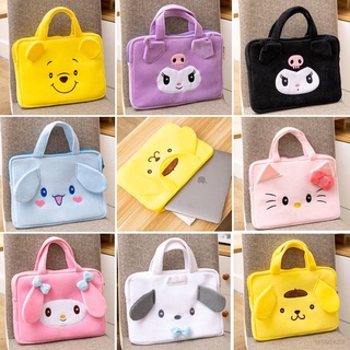 Ellen Sanrio Melody Winnie the Pooh Hello Kitty Kuromi กระเป๋าใส่แล็ปท็อป กระเป๋าแท็บเล็ต 14 นิ้ว ipad กระเป๋าด้านใน