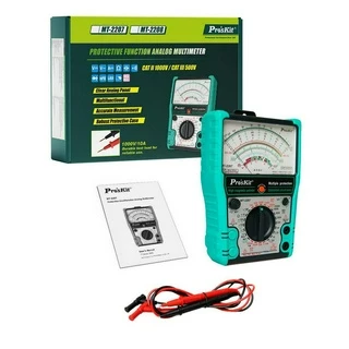 PRO'S KIT (TAIWAN) MT-2207 มัลติมิเตอร์ คุณภาพเยี่ยม สเปคดี วัดคาปาได้ มาตรฐาน iso9001 / IEC ของแท้ 100%