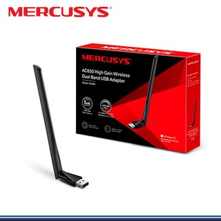 MERCUSYS MU6H USB Wireless Adapter AC650 High Gain Wireless Dual Band High-Speed Dual-Band Wi-Fi