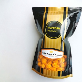 POPCORN​ Boulevard​ -​ Cheddar​ Cheese​ ป๊อปคอร์นรสเชดด้าชีส (ผงเชดด้าชีสจาก​ USA)​ ขนาด​ 140g