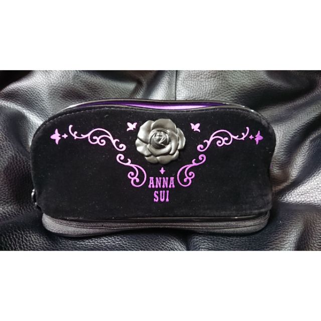 🇯🇵 ANNA SUI COSMETIC BAG🌹🖤