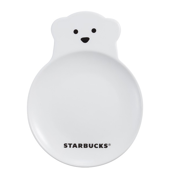 STARBUCKS 2016 Taiwan Starbucks Holidays BARISTA BEAR Plate