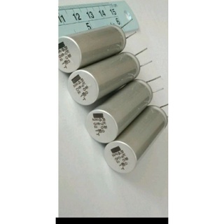 CAPACITOR 4700UF25V ELNAสีเงิน 13x35mm(แพ็ค10ตัว)ขางอ แท้-ใหม่แกะกล่อง คาปาซิเตอร์สีเงิน อลูมิเนียม ตัวC