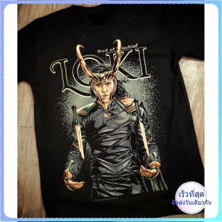 BT  Loki เสื้อยืด สีดำ BT Black Timber T-Shirt ผ้าคอตตอน สกรีนลายแน่น S M L XL XXL