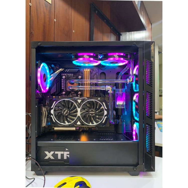 ชุดคอมพิวเตอร์ Ryzen 7 2700 8C/ 16T, 16G Ram