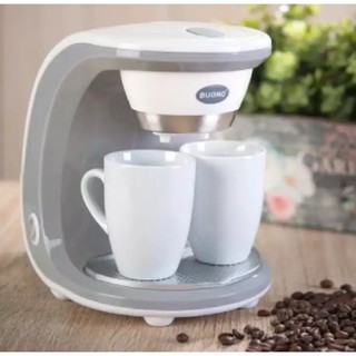 📌📌เครื่องชงกาแฟสด 2หัว CUPS COFFEE MAKER #สีขาว ทำงานง่ายแค่กดสวิทย์ใส่น้ำก็ได้ดื่มกาแฟสดร้อนๆ📌📌