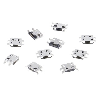 {FCC} พอร์ตเชื่อมต่อแจ็คชาร์จ type B micro usb 5 pin ตัวเมีย 10 ชิ้น