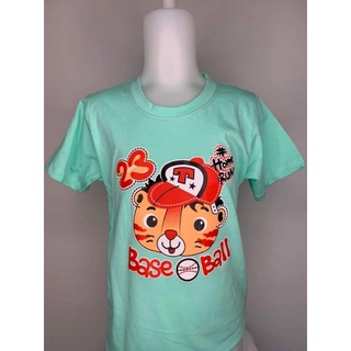 เสื้อคอตตอลเด็กพร้อมส่ง