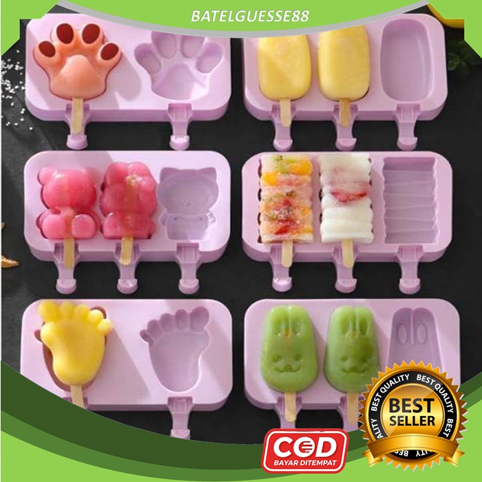 (B88) ICE CREAM MOLD SILICONE PUDDING JELLY SILICONE ICE CREAM MOLD