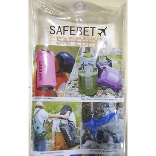 ถุงกันน้ำขนาด 20L safebet dry tube สีดำ พร้อมสายสะพาย waterproof dry bag