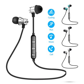 【COD】Headphone XT11 หูฟังบลูทูธไร้สาย บลูทูธ 4.2 หูฟังสเตอริโอหูโทรศัพท์กับไมค์ Wireless Bluetooth Earphone Heaphone