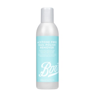 Boots บู๊ทส์ อะซีโตน ฟรี เนล โพลิช รีมูฟเวอร์ 200 มล. BOOTS ACETONE FREE NAIL POLISH REMOVER 200 ML