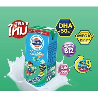 [3ลัง] โฟร์โมสต์ โอเมก้า 369 Foremost Omega UHT ขนาด 180 มล. รสหวาน ขายยกลัง (3 ลัง) รวม 108 กล่อง