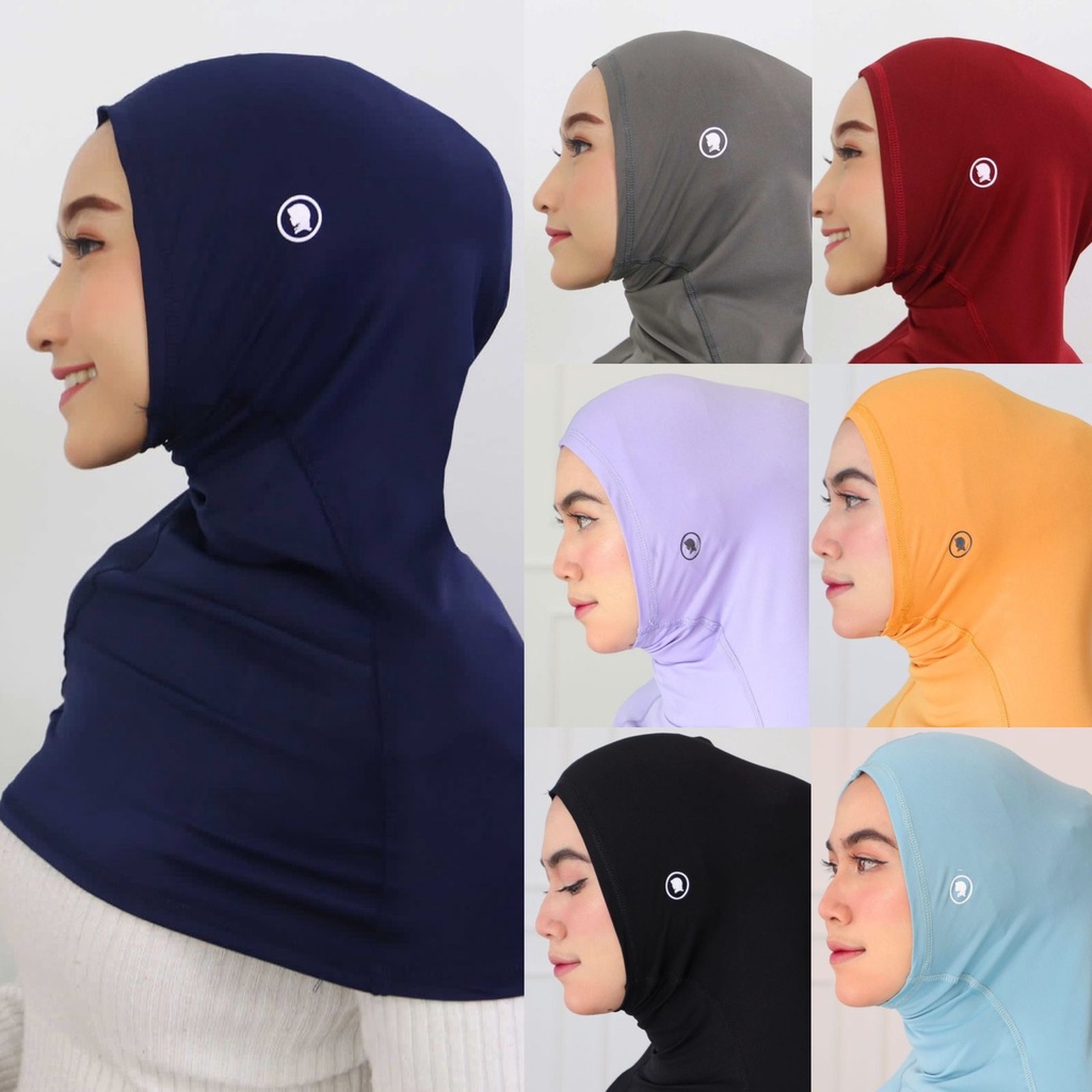 HITJAB-คลุมทั้งหมดกีฬาHijabทันทีPoleกีฬาHijabไหล่กีฬาHijabครอบคลุมหน้าอกขี่จักรยานโยคะยิมนาสติก