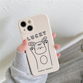 เคสป้องกันโทรศัพท์มือถือ แบบนิ่ม ลายลูกสุนัขนําโชค สําหรับ Apple Iphone 678plus xs xr 13 14pro 11 12promax