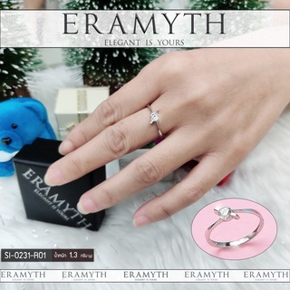 Eramyth Jewelry แหวน เงินแท้ SI-0231-R01 งานฝังเพชรสวิลCZ สินค้ามาตรฐานส่งออก(สินค้าพร้อมส่ง)