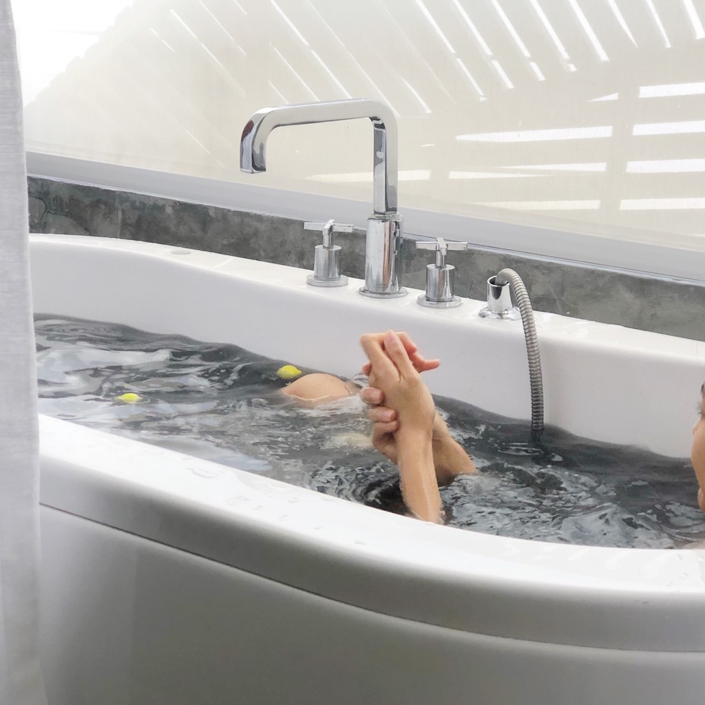 phuatwan Bath Bomb เติมกลิ่นหอมๆ สีน้ำสวยๆ ระหว่างอาบน้ำ (เลือกกลิ่นในลิ้งนี้) ไม่มีฟองนะคะ 180 g - รูปที่ 5