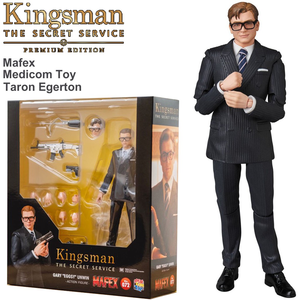 Model Figma งานแท้ Medicom kingsman the secret service คิงส์แมน โคตรพิทักษ์บ่มพยัคฆ์ Eggsy ลิตเติ้ล 