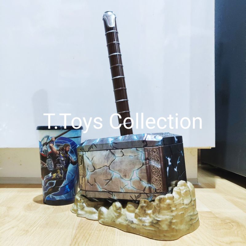 [พร้อมส่ง] ถังป๊อปคอร์น Thor Hammer Set SF Cinema Thor Love and Thunder ค้อนธอร์