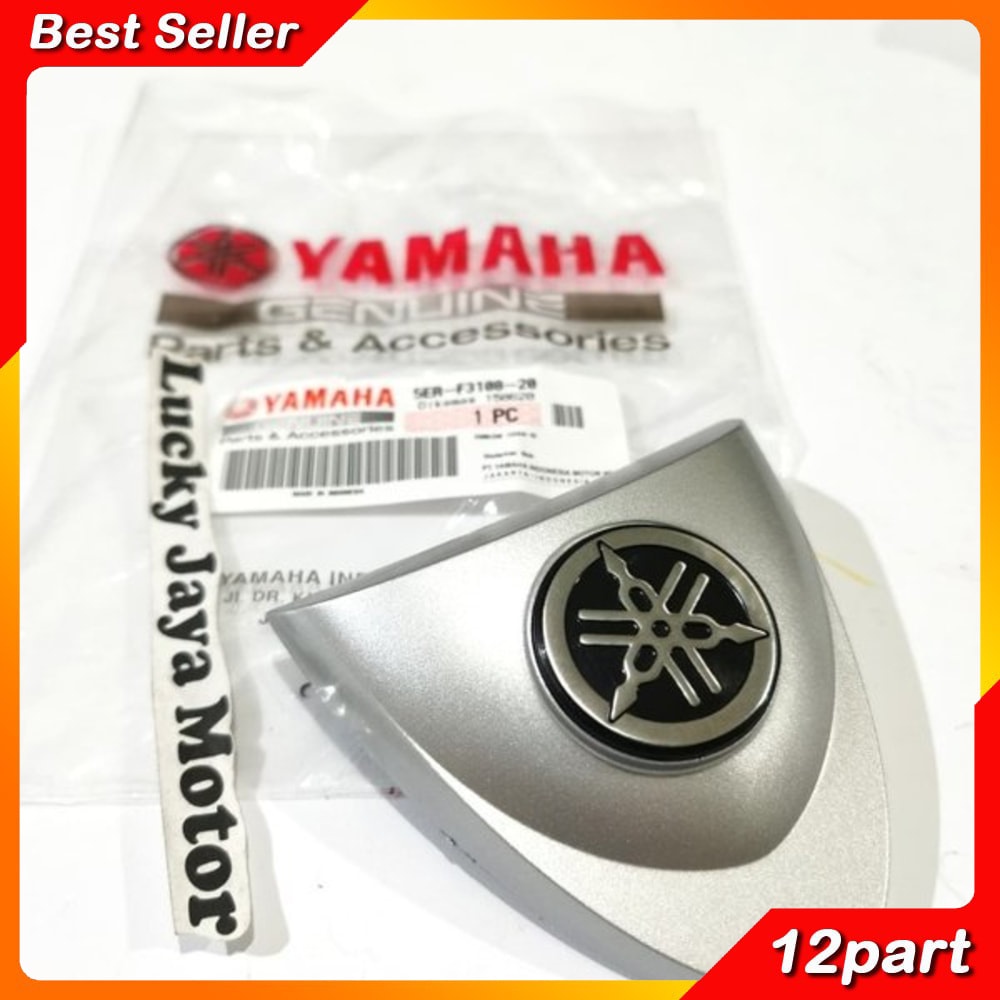 ด้านหน้า CHEST TIE PANEL LOGO EMBLEM F1ZR F1 ZR FORCE 1 VEGA OLD SILVER ORIGINAL