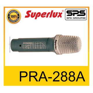 MICROPHONE ไมค์เครื่องดนตรี ไมค์กรองเสียง รุ่น PRA-288A ยี่ห้อ Superlux ของแท้ 1000% พร้อมส่ง