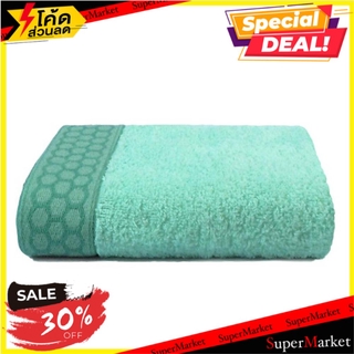 ผ้าขนหนู ROSE HONEYCOMB 15x30 นิ้ว สีเขียว ผ้าเช็ดผม TOWEL ROSE HONEYCOMB 15"X30" GREEN