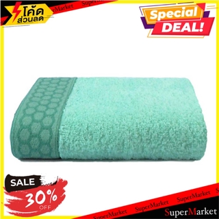 ผ้าขนหนู ROSE HONEYCOMB 15x30 นิ้ว สีเขียว ผ้าเช็ดผม TOWEL ROSE HONEYCOMB 15"X30" GREEN