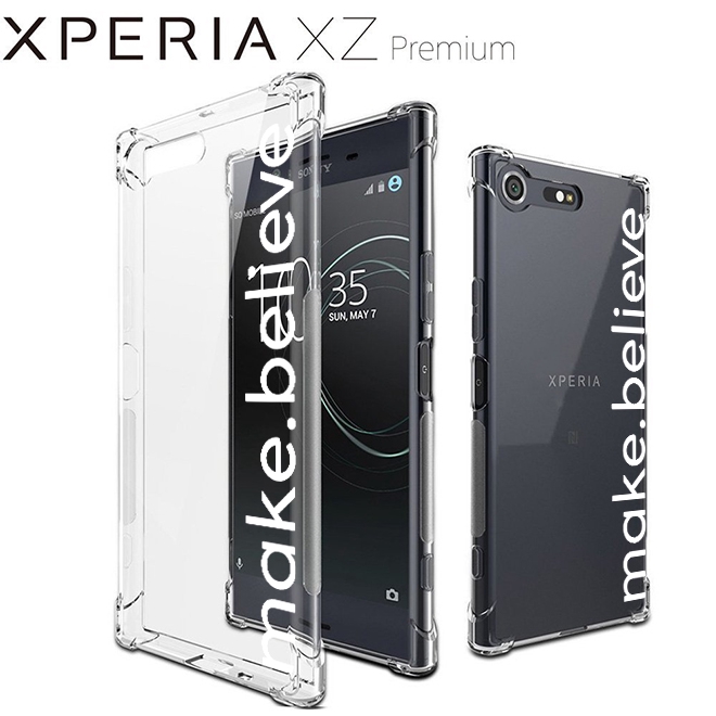 เคส สำหรับ Sony Xperia XZ Premium Anti-Shock Protection TPU Case [Make Believe]