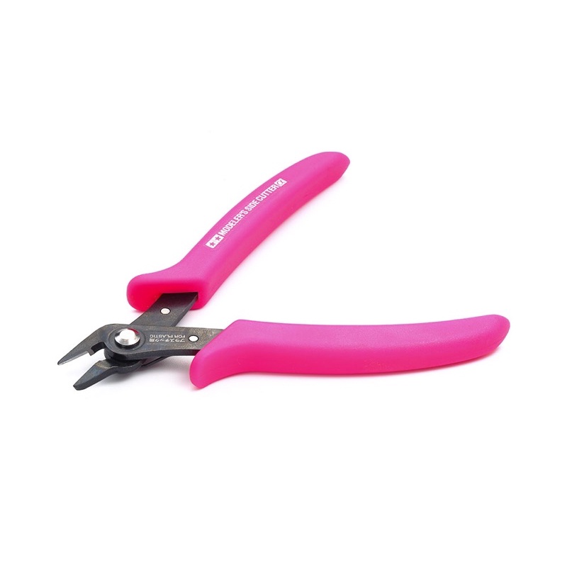TAMIYA 69942 Limited Edition Tamiya Craft Tools Modeler's Side Cutter α (Rose Pink) คีมตัด Tamiya คี