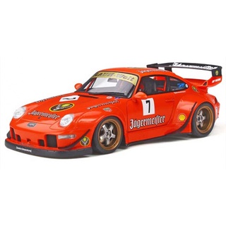 GT Spirit 1/18 : KJ039 RWB 993 (Orange / Jagermeister)