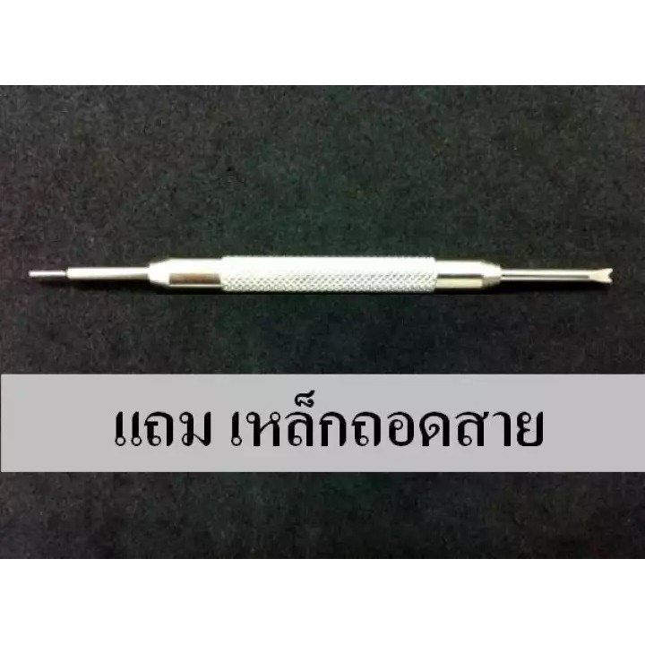 HandMan barel ฟรี สปริงถอดเร็ว+เหล็กถอด สายนาฬิกาหนังแท้ หนังวัว + ยาง ไซส์ 22 มม สาย หนัง Half 22
